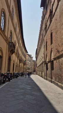 Siena, İtalya: Ortaçağ şehir manzarası