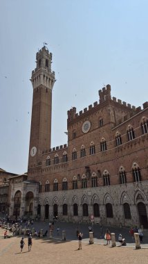 Siena Piazza del Campo: Palio At Yarışı