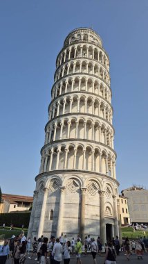 İtalya 'da Iconic Leaning Tower of Pisa