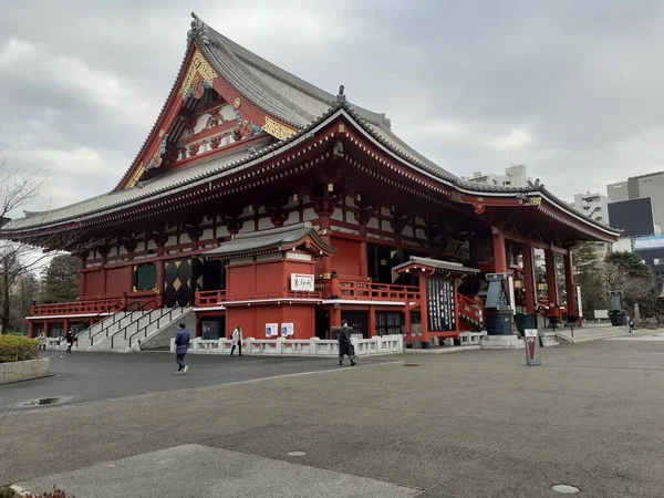 Senso Budizm Tapınağı Tokyo — Stok fotoğraf