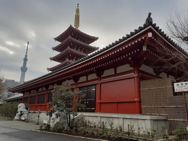 Senso Temple Tokyo Japon — Photo