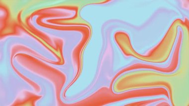 Soyut sıvı boya yüzeyi karışık renklerle birlikte gradyan doku olarak. Sıvı mermer dokusu. 3 boyutlu görüntüleme. Mermer desen, kıvrımlar ve kıvrımlar. Soyut renkli tasarım.