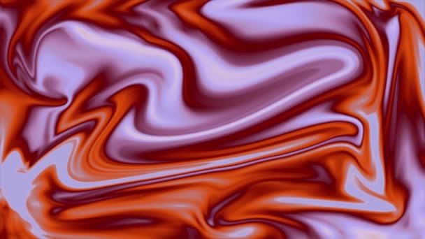 Superficie Pintura Fluida Abstracta Como Textura Gradiente Con Colores Mezcla — Vídeo de stock
