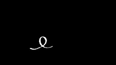 Saydam kanalı yükselen beyaz oklu bir okun canlandırılmış sembolü, siyah arkaplandaki beyaz ok.