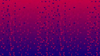 Soyut hareket grafikleri ve dijital veri teknolojisi grafik ızgarası olmayan animasyon arkaplanı. Parlayan Neon Işıkları.