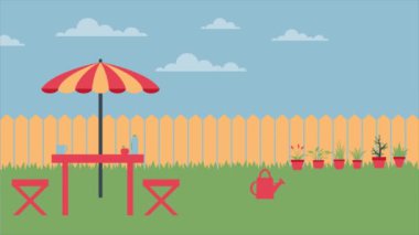 Güzel ve kusursuz döngü animasyon 4K Video Görüntüsü.