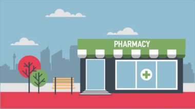 Güzel ve kusursuz döngü animasyon 4K Video Görüntüsü.