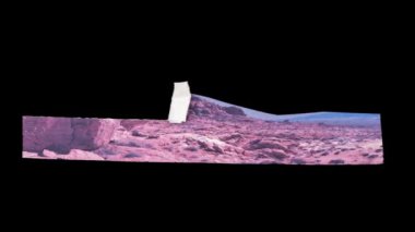 Bu çarpıcı kağıt sanat manzarası dağları, ormanları, kumsalı ve şehri barındırıyor. Bu, çöl manzarasının zengin dokularını gösteren çarpıcı bir doğa fotoğrafı..