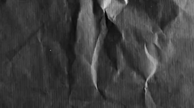 Kağıt arkaplan dokusu animasyonu, desenli kağıt. Eskiz defteri, tasarım, retro stil, kırışıklık, boşluk - 4K stok video