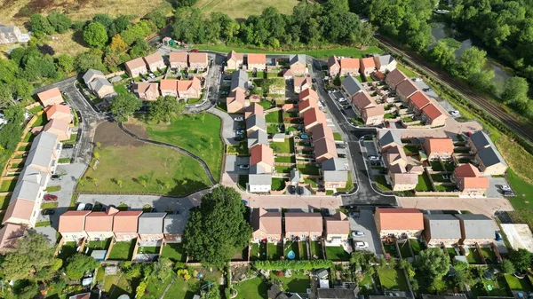 Luchtfoto Van Valley Gardens Park Harrogate North Yorkshire Engeland — Stockfoto
