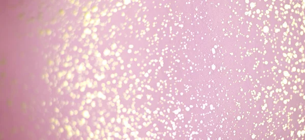 Light pink shiny background. Selective sharpness. Festive wallpaper on your phone, gold glitter bokeh. Shiny fine golden texture. Empty space for text. Luxury holiday background mockup