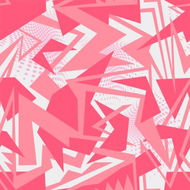 Kavisli geometri elementleri ile kusursuz soyut kentsel desen