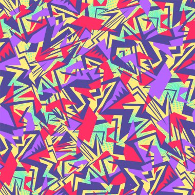 Kavisli geometri elementleri ile kusursuz soyut kentsel desen