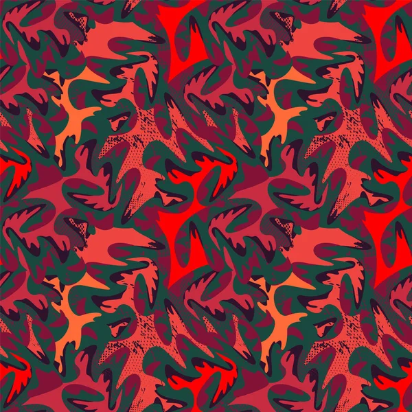 波の形をしたシームレスな抽象的なカラフルなパターン — ストックベクタ