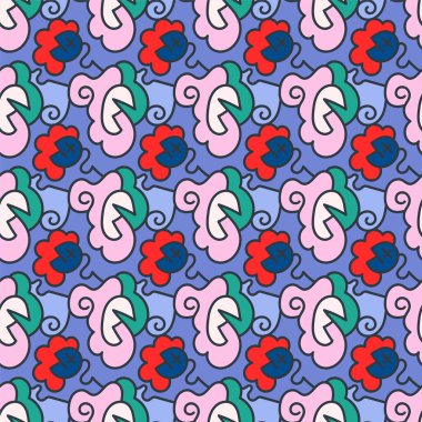 Yaratıcı çiçek desenli olağandışı kusursuz sanat eserleri