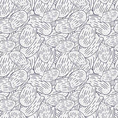 Karmaşık çizgi şekilli kusursuz vektör deseni 