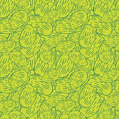 Karmaşık çizgi şekilli kusursuz vektör deseni 