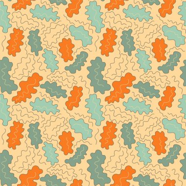 Dalga şekilli renksiz desen