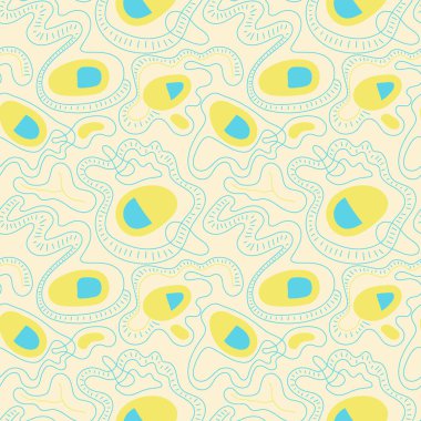 Kusursuz vektör renkli hippi deseni. Benzersiz sanatlar