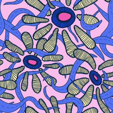 Elle çizilmiş çiçek ve desenler bırakan gerçek üstü kusursuz sanat eserleri