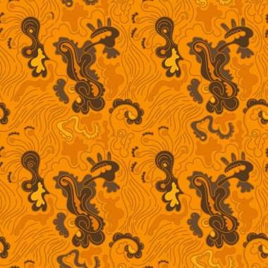 Soyut psikedelik, dalga şekilleri ve çizgileriyle kusursuz, alışılmadık bir model.