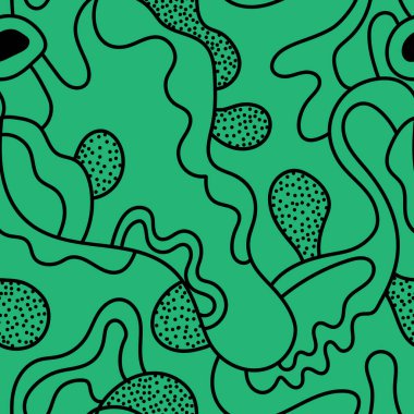 Kıyafet, tekstil, doku, arkaplan ve kumaş ve diğer tasarım şeyleri için soyut, dikişsiz desen şekilleri.