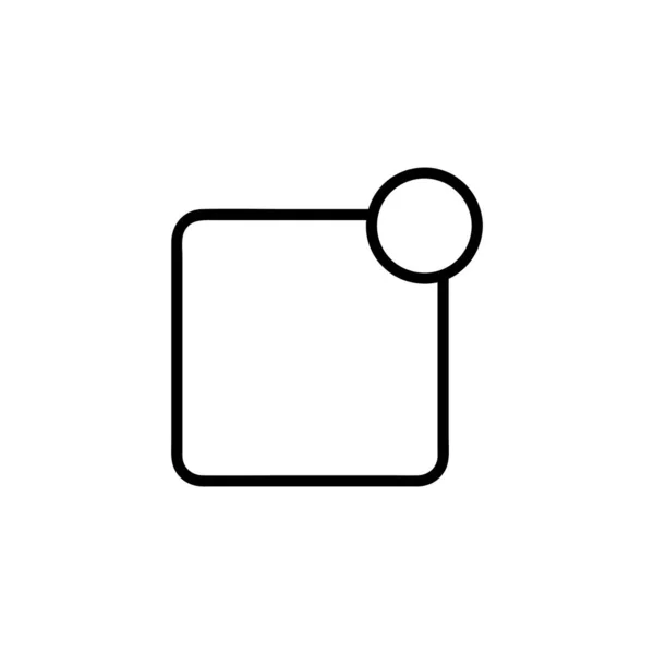 Vector Icon Outline Style — 스톡 벡터