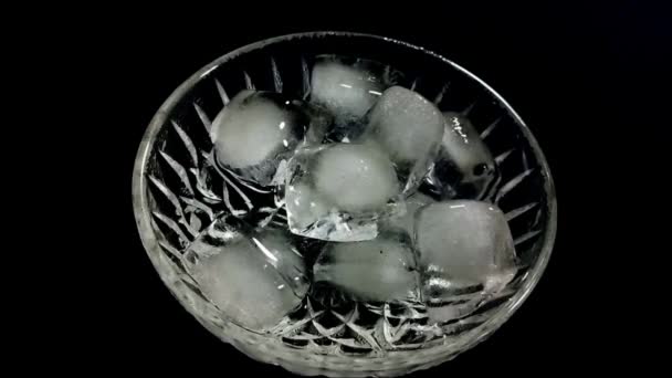 Ice Cubes Melting Time Lapse — Stock Video