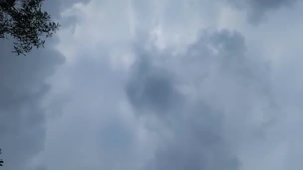 Wolken Bewegen Sich Sehr Schnell Zeitraffer — Stockvideo