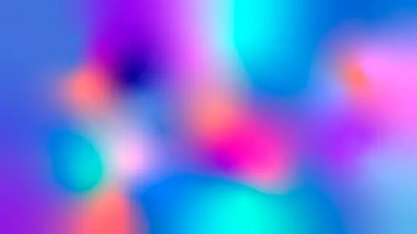 ホログラフィックな背景テクスチャ 流行のためのグラデーションメッシュの色とホログラフィックカバーの背景 ベクトルイラスト ホログラフィック スタイル 抽象ネオン — ストック写真