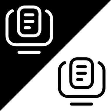 mikroblog ve sosyal medya platformu, Tumblr vektör simgesi, özet biçimi, Siyah ve Beyaz Arkaplan üzerinde izole edilmiş.