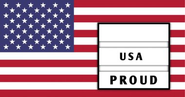 Amerikan bayrağı. Amerika Birleşik Devletleri 'nin 