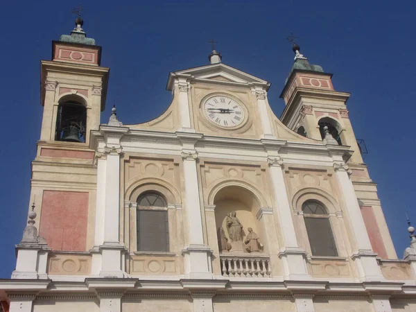 Guastalla Reggio Emilia Itália Outubro 2022 Fachada Catedral — Fotografia de Stock