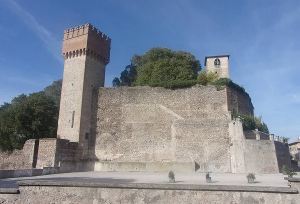 Volta Mantovana Província Mântua Itália Outubro 2022 Castelo Medieval — Fotografia de Stock