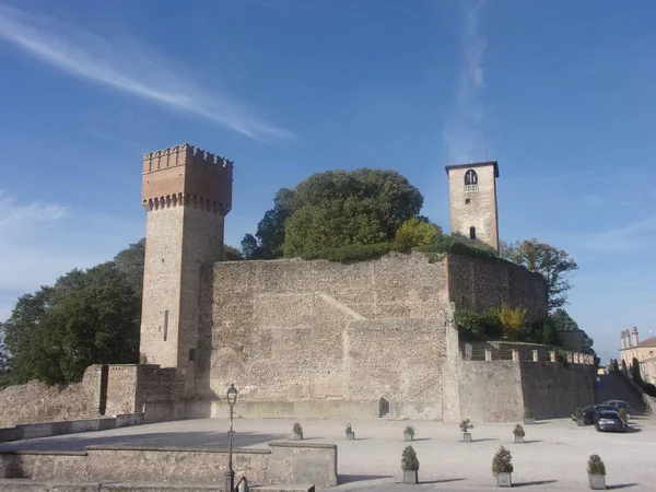 Volta Mantovana Provincia Mantova Ottobre 2022 Castello Medievale — Foto Stock