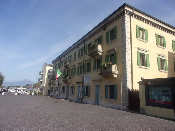 Peschiera Del Garda Italië Oktober 2022 Beeld Van Oude Vestingwerken — Stockfoto