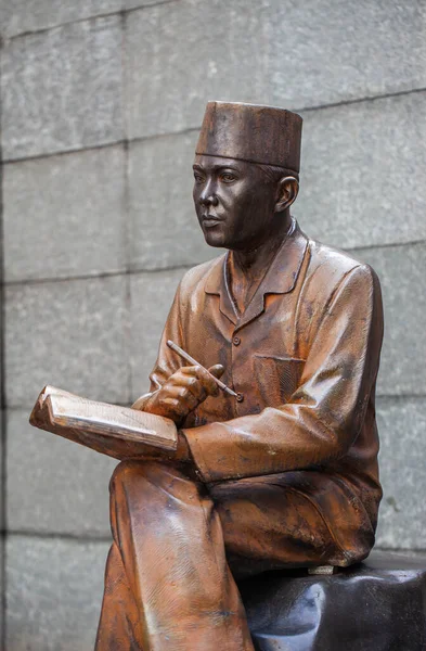 Bandung Indonesien 2022 Statue Von Soekarno Dem Ersten Präsidenten Indonesiens — Stockfoto