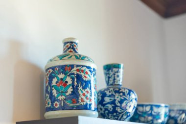 Geleneksel döşeme sanat hazırlama süreci, sürdürülebilir hediye konsepti. Yüksek kalite fotoğraf