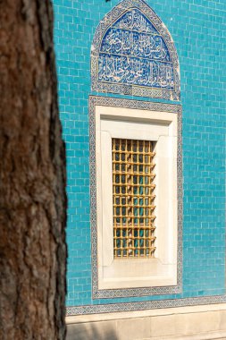 Bursa, Türkiye 'deki Yeşil Mezar, Çarpıcı Osmanlı Mirası. Yüksek kalite fotoğraf