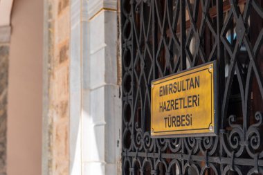 Emir Sultan Camii ve Mezarı, Bursa, Osmanlı Mirası. Yüksek kalite fotoğraf
