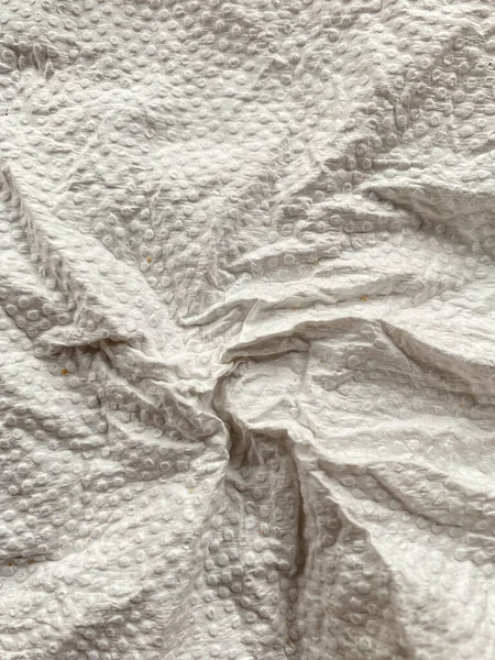 Beyaz renk katlanmış kağıt doku arka plan dokusu, buruşmuş kağıt doku dokusu. Üst görünüm boş kağıt grunge ezilmiş kağıt dokusu ışık ve gölge kopyalama alanı