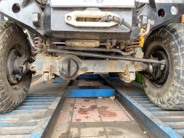 bir kamyon görüntüsü