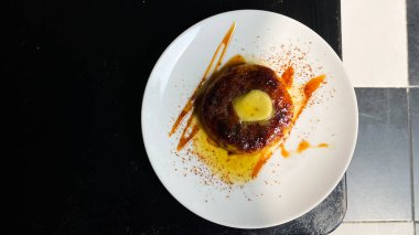 Breakfast pancake made from fermented cassava or called 