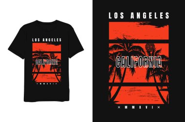 Kayıp melekler California mm xvi, harf kırmızı minimalist modern stil