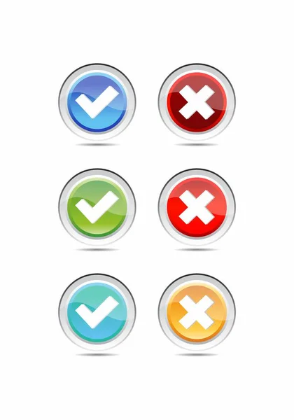 stock vector Set of modern material style buttons for website, mobile app and infographic