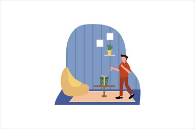 Noel Düz Tasarım Çizimi