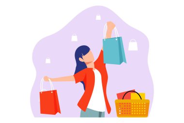 Haftasonu Etkinliği Düz Tasarım Çizimi