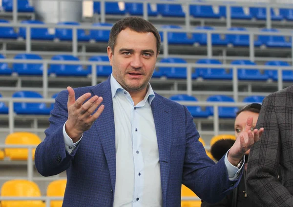Andrij Pavelko Jest Ukraińskim Politykiem Funkcjonariuszem Sportowym — Zdjęcie stockowe
