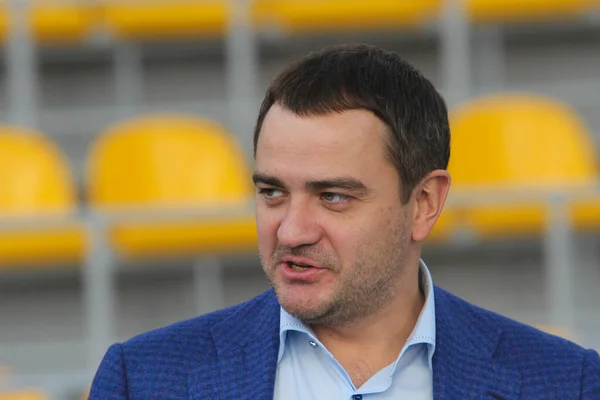 Andriy Pavelko Ukrainalainen Poliitikko Urheilutoimittaja — kuvapankkivalokuva