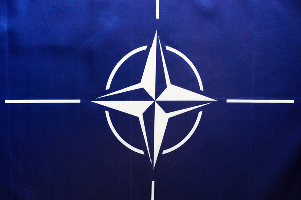 Флаг военной организации НАТО (Организация Североатлантического договора)) 